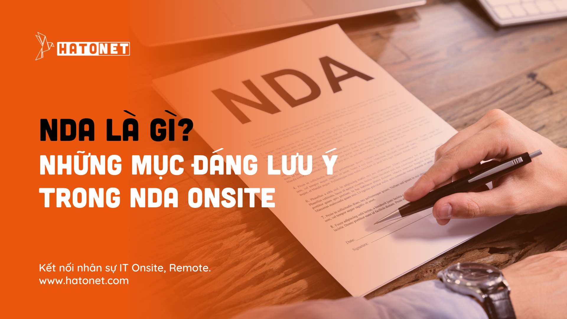 Thỏa thuận NDA có hạn chế hay không?
