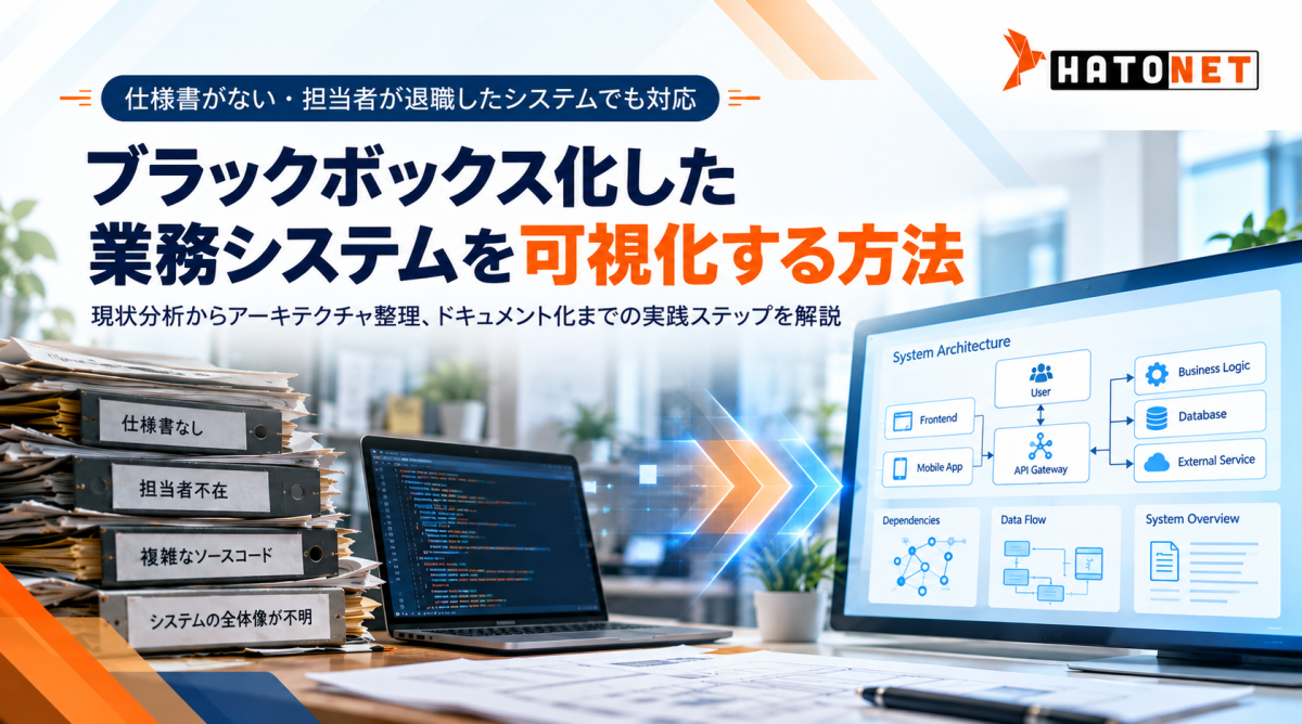 レガシーシステムの段階的刷新とは？ビッグバン移行との違いと進め方を解説