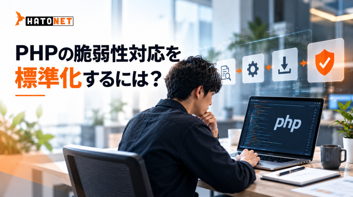 PHPの脆弱性対応を標準化するには?緊急パッチ適用フローと運用チェックリスト